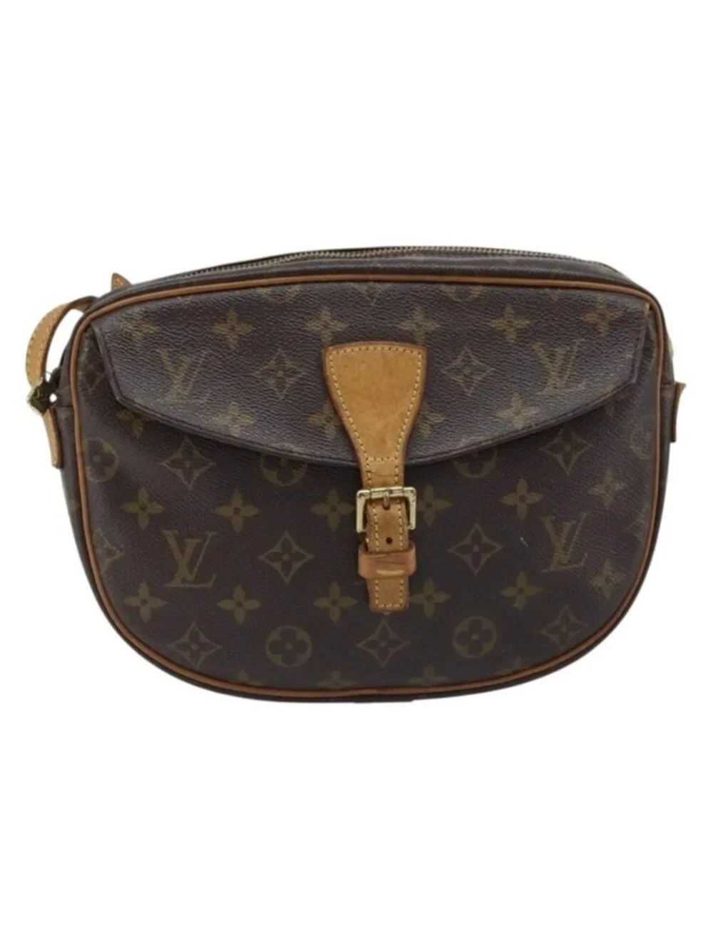 Authentic LOUIS VUITTON Monogram Jeune Fille MM Shoulder Bag M51226 LV